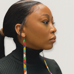 Long Geometric Earrings